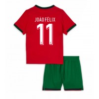 Dětský Fotbalový dres Portugalsko Joao Felix #11 ME 2024 Domácí Krátký Rukáv (+ trenýrky)